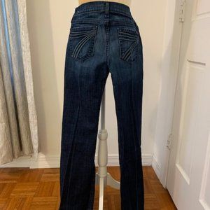 7 for All Man Kind Blue Denim Flare 25